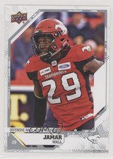 2019 Upper Deck CFL Blank Back Jamar Wall #27 o1h