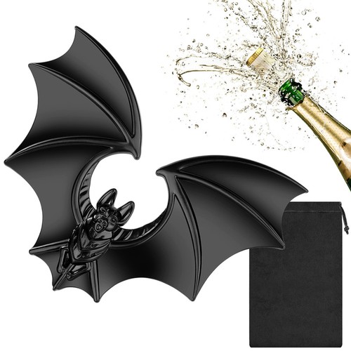Diseño Retro Metal Animal Murciélago Modelo Abridor de Botellas de Vino Halloween Decoración Bar Fiesta - Imagen 9 de 19