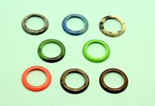 New Vintage 8 Pc Plastic Bezel Set-Gucci 1100 Watch - Save 14 - with/Gift Pouch