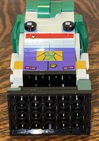 LEGO # (41588) 4" BRICKHEADZ~ THE JOKER NO BOX~ASSEMBLED