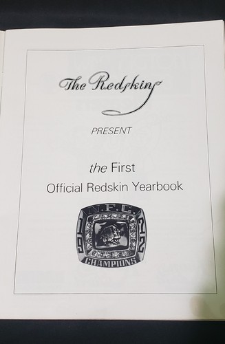 1973 1st Official Washington Redskins Yearbook - Picture 2 of 11