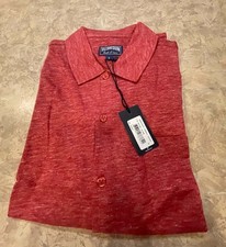 VILEBREQUIN Button Down Shirt. New With Tags. Size Large. Short sleeve.