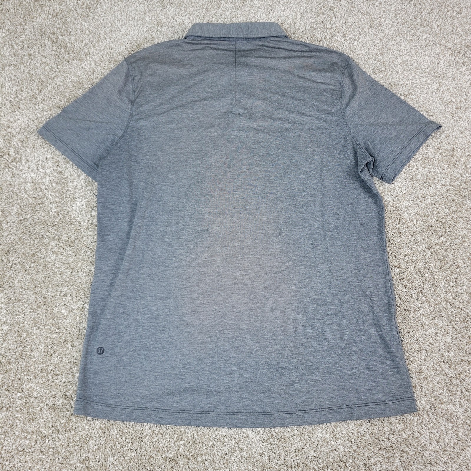 Lululemon Mens Large Solid Gray Performance Stret… - image 3