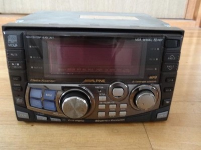 ALPINE MDA-W966J カーオーディオ ALPINE MDA-W966J 2DIN CD MD Head Unit Car Stereo Vintage Japan For
