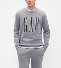 Gap Logo Sweatshirt Color Heather Gray Size M 5238902010002