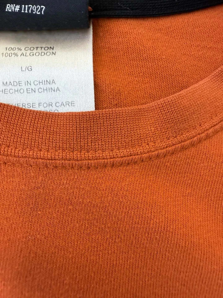 Camiseta De Colección Y2K AND1 Naranja Baloncesto Gráfico Talla L Foto 4 de 4