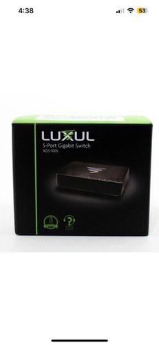 Luxul 5-Port Wired-Ethernet (RJ-45) Gigabit Ethernet Switch XGS-1005 - Picture 2 of 7