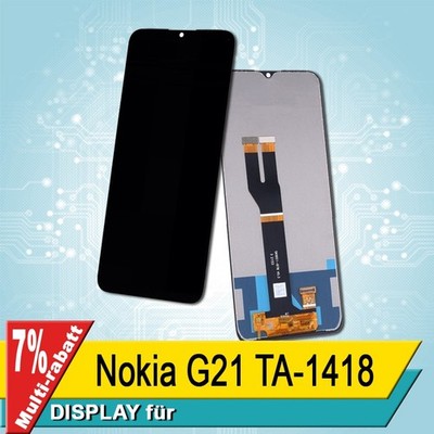 Display Für Nokia G21 TA-1418 Bildschirm Lcd Schwarz