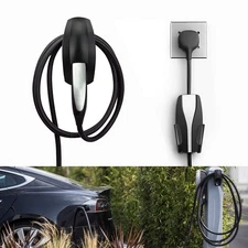 SEVEN SPARTA Charging Cable Holder with Chassis Bracket Compatible with Tesla