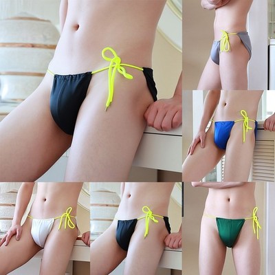 Herren Kühlende Slips für Sommer zum Schwimmen Urlaub Kleidung Colorblock Must
