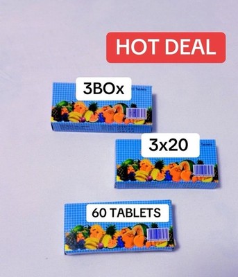 3/20 tablets Fruit Vitamin Supplement Tablets)  Daily Support Apetite 