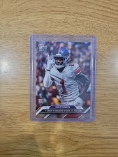 2024 TOPPS NOW MALIK NABERS 1ST CAREER TD 10 CATCH 127 YDS ROOKIE RC NY GIANTS