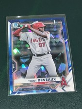 2021 Bowman Chrome SAPPHIRE Trent Deveaux