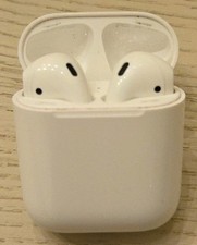 Apple AirPods 1st Generation In-Ear Headsets with Charging Case - White