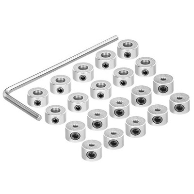 20Pcs Landing Gear Stopper 0.06x0.24'' / 0.16x0.35'' Plane Wheel Collar Block