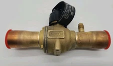 Emerson BVS 118 1-1/8" ODF Refrigeration Ball Valve with Access Port
