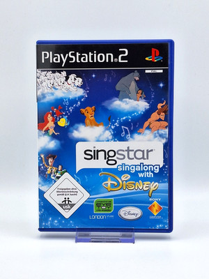 SingStar: Singalong with Disney - Playstation 2 PS2 - CiB - PAL - Guter Zustand
