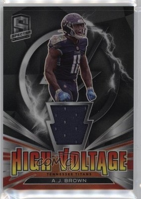 2021 Panini Spectra High Voltage /49 AJ Brown #HV-AJ uk2