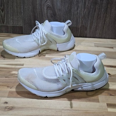 Nike Air Presto Triple White Mesh Running Shoes Sneaker 848132-100 Men's Size 13
