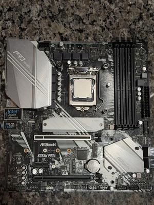 Asrock b365m Pro Motherboard And cpu bundle