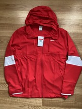 NWT Nike Dri-Fit Mens Training Jacket Size Large Hooded Full Zip Long Sleeve