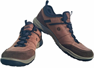 ECCO Espinho Men's 10 EU 44 Gore-Tex Yak Leather Brown Hiking Walking Shoes