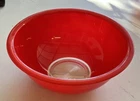 Pyrex Corning Red 2.5 QT 2.3L Glass Mixing Bowl 325 MADE IN USA