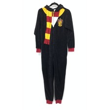 Harry Potter Gryffindor Hooded One Piece Womens XS Fleece Pajama Costume