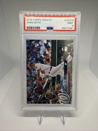 2018 Topps Update Series - Rookie Debut Juan Soto #US104 (RC) PSA 9
