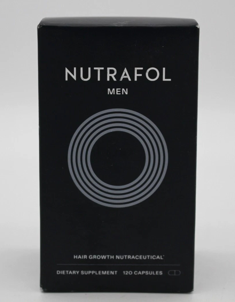 NUTRAFOL Men Hair Growth Nutraceutical 120 Capsules NEW - EXP 01-2028