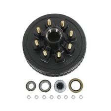 12" X 2" Trailer Brake Drum Kit 8 on 6.5" B.C. for 7000lbs Axles