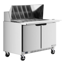Beverage-Air SPE48HC-18M Elite Series 48" 2 Door Mega Top Refrigerated Sandwich