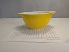 Vintage PYREX #441 Yellow Cinderella mixing bowl 1 1/2 PT~ Made in USA