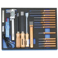 Gedore 2005 CT2-119 Werkzeugsortiment In Check-Tool-Modul 21-Teilig
