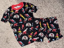 NWOT Two Piece Set Disney Incredibles Boys Size 6 Shorts Pajamas