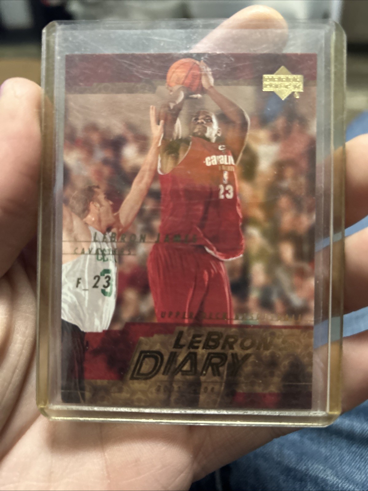 LeBRON JAMES 🏀 2003-04 Upper Deck Lebron’s Diary #LJ7 |