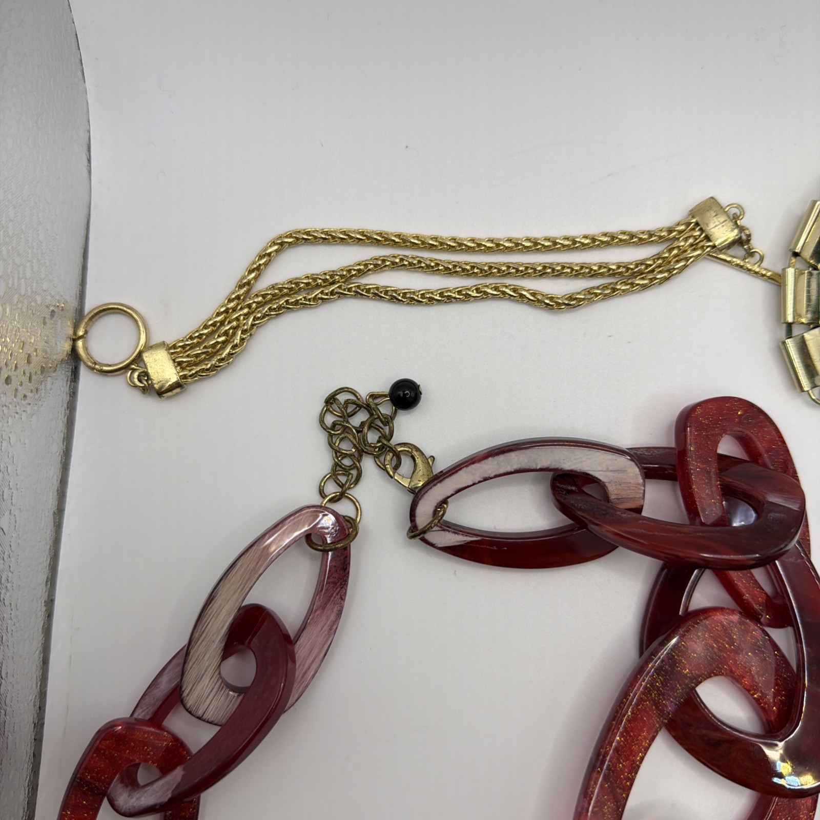 Chunky Statement Necklaces And Bracelets For Women - image 3