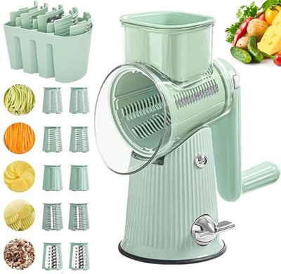 5 in 1 Rotary Grater, Kitchen Artifact 5 in 1 Food Chopper,  5 in 1