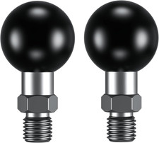 2 Pack 1'' Ball Adapter With M10 X 1.25 Threaded Post Compatible With Ram Mounts