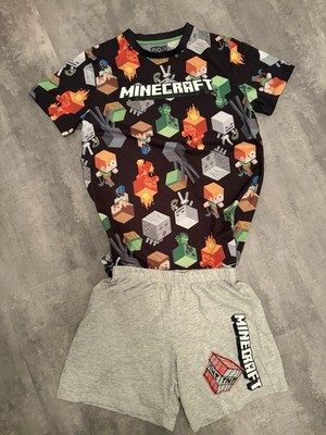 Schlafanzug  Minecraft  von Primark, Größe 152, sehr guter Zustand, Polyester
