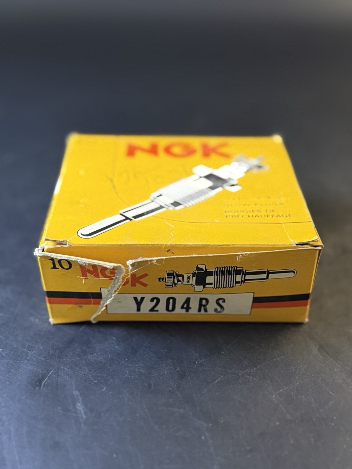 BOX OF 7 - NOS Genuine NGK GLOW Plugs -  - Y204 RS Ve10