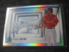MARCELO MAYER 2022 Bowman Chrome in 3-D #4 BOSTON RED SOX Mint