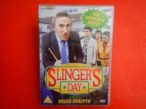 SLINGER'S DAY. BRUCE FORSYTH. COMPLETE SERIES. DOUBLE. 1986-7/2012. DVD.