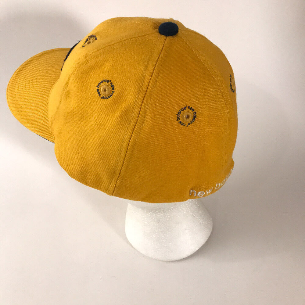 ハット +New Balance+ NBGDFSW102 Letter graphic nylon ball cap YELLO New Balance nb hat yellow cap shoe company promo size L/XL