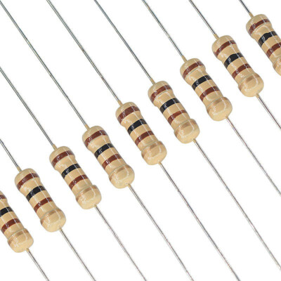 1/4W 5% Carbon Film Resistors Choose From 53 Values 10pcs Kits Ship from US 