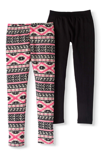 FLEECE LINED LEGGING HACCI SOLID 