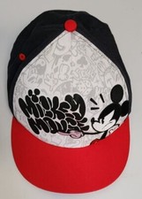 Angry Mickey Mouse Hat Sz Adult 57-60 cm Snapback Disney Parks Original Cap