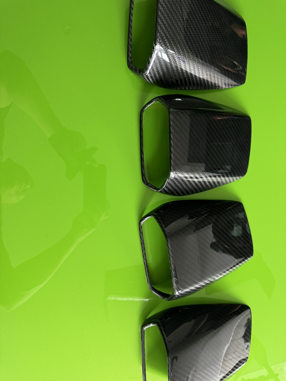 lamborghini huracan carbon fiber Vent Covers and Cluster Surround