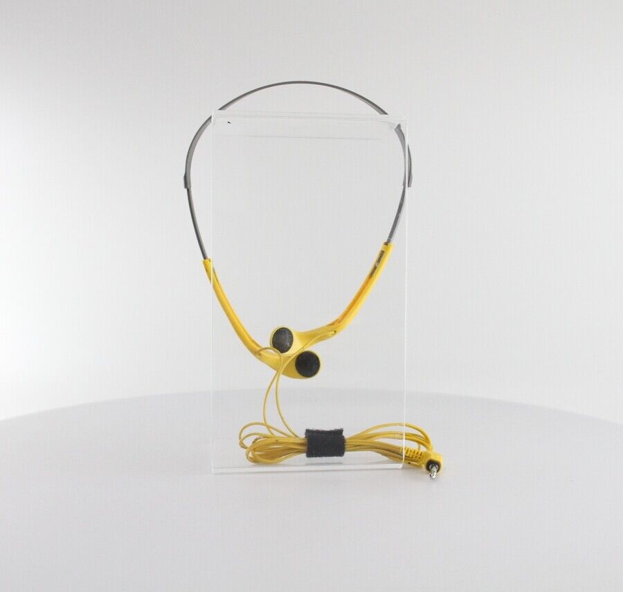 Genuine Sony Sports Vertical In-Ear Headphones - Yellow (MDR Genuine Sony Sports Vertical In-Ear Headphones - Yellow (MDR
