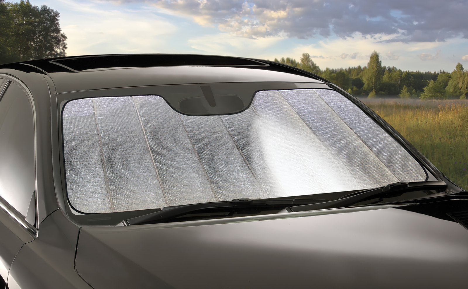 Reversible Summer/Winter Folding Windshield Shade for 2012-2016 Ferrari F12 Berl